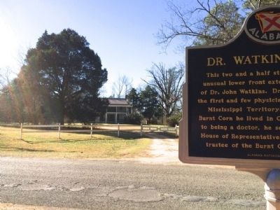 View of house and marker.. Click for full size. View of house and marker. image. Click for full size.