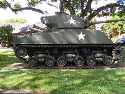 U.S. Medium Tank Marker image. Click for full size.