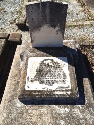 Dr. John Watkins grave. Click for full size. Dr. John Watkins grave image. Click for full size.
