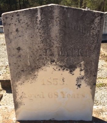 Dr. John Watkins grave. Click for full size. Dr. John Watkins grave image. Click for full size.