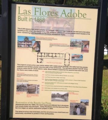 Las Flores Adobe Marker image. Click for full size.
