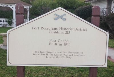 Post Chapel Marker image. Click for full size.