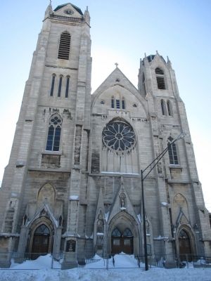 St. Ann's Church and Marker. Click for full size. St. Ann's Church and Marker image. Click for full size.