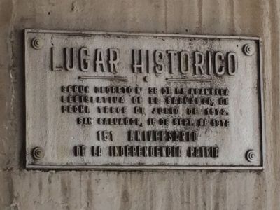 El Rosario Church Marker. Click for full size. El Rosario Church Marker image. Click for full size.