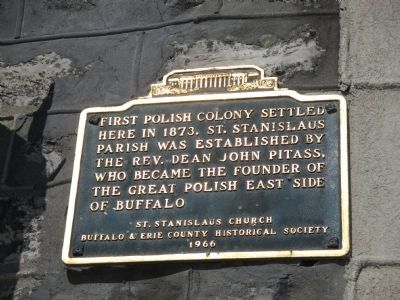 First Polish Colony Marker image. Click for full size.