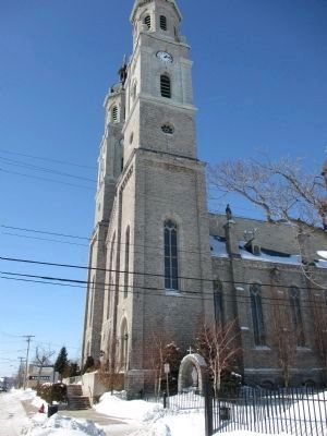 St. Stanislaus Church - East Side. Click for full size. St. Stanislaus Church - East Side image. Click for full size.