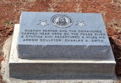 Quanah Parker and the Comanches Marker image. Click for full size.