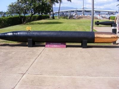 Mark 14 Steam-Driven Torpedo. Click for full size. Mark 14 Steam-Driven Torpedo image. Click for full size.