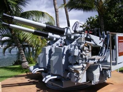 40 MM Quad Gun Assembly image. Click for full size.
