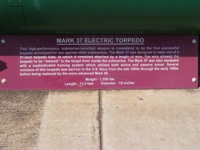 Mark 37 Electric Torpedo Marker image. Click for full size.