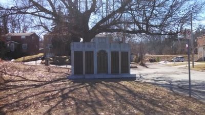 Greenfield Veterans Memorial. Click for full size. Greenfield Veterans Memorial image. Click for full size.