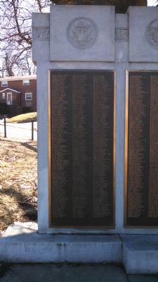 Greenfield Veterans Memorial. Click for full size. Greenfield Veterans Memorial image. Click for full size.