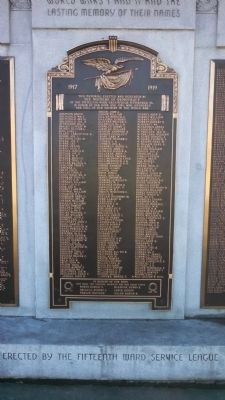 Greenfield Veterans Memorial. Click for full size. Greenfield Veterans Memorial image. Click for full size.