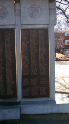 Greenfield Veterans Memorial. Click for full size. Greenfield Veterans Memorial image. Click for full size.