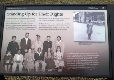 Standing Up for Their Rights Marker. Click for full size. Standing Up for Their Rights Marker image. Click for full size.