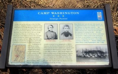 Camp Washington Marker image. Click for full size.