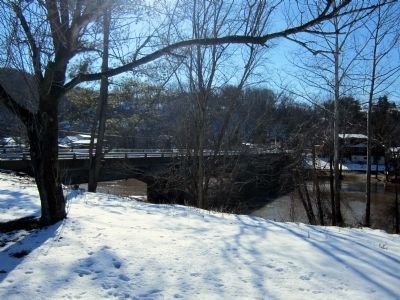 Modern bridge over the Coal River. Click for full size. Modern bridge over the Coal River image. Click for full size.