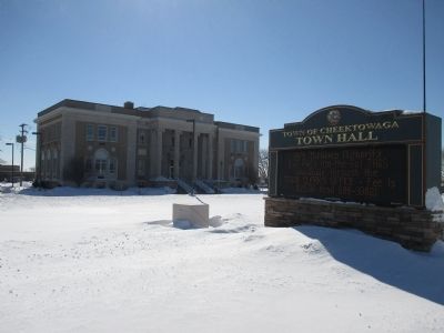 Cheektowaga Town Hall. Click for full size. Cheektowaga Town Hall image. Click for full size.