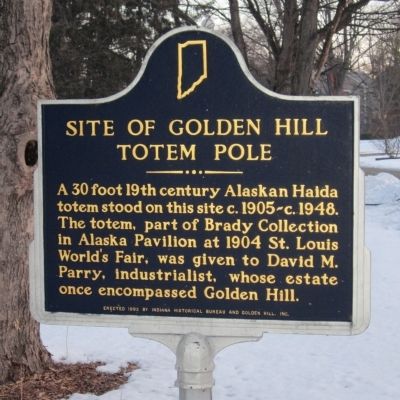 Site of Golden Hill Totem Pole Marker. Click for full size. Site of Golden Hill Totem Pole Marker image. Click for full size.