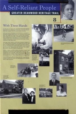 With These Hands Marker. Click for full size. With These Hands Marker image. Click for full size.