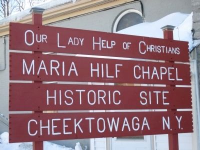 Earliest Church Sign. Click for full size. Earliest Church Sign image. Click for full size.