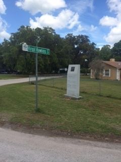 Attorney Virgil Darnell Hopkins Marker. Click for full size. Attorney Virgil Darnell Hopkins Marker image. Click for full size.