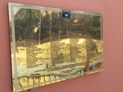 Relief Map of El Salvador additional collaborators marker image. Click for full size.