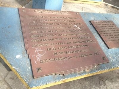 General Juan José Cañas Marker. Click for full size. General Juan José Cañas Marker image. Click for full size.