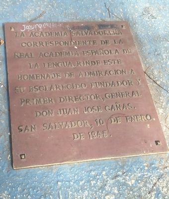 General Juan José Cañas Marker 2. Click for full size. General Juan José Cañas Marker 2 image. Click for full size.
