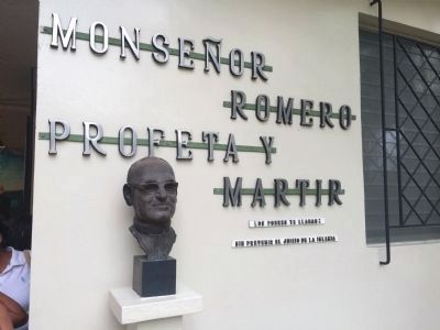 Oscar Romero bust. Click for full size. Oscar Romero bust image. Click for full size.