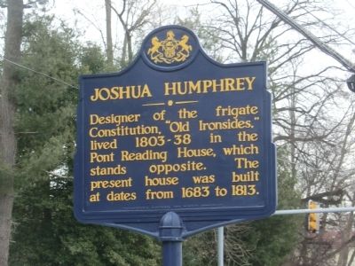 Joushua Humphrey Marker. Click for full size. Joushua Humphrey Marker image. Click for full size.