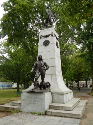 Les Premiers Colons de Qu�bec Monument image. Click for full size.
