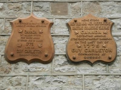 Guy Carleton Marker. Click for full size. Guy Carleton Marker image. Click for full size.