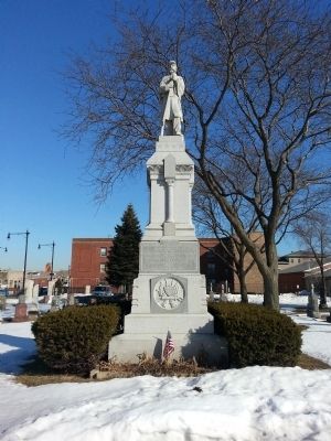 Saint Boniface Union Soldiers Monument. Click for full size. Saint Boniface Union Soldiers Monument image. Click for full size.