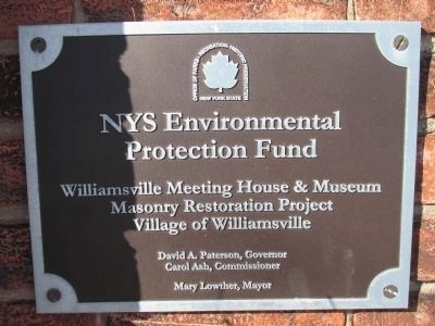 Funding Plaque image. Click for full size.