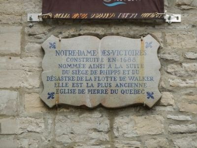 Notre-Dame-des-Victoires Marker image. Click for full size.