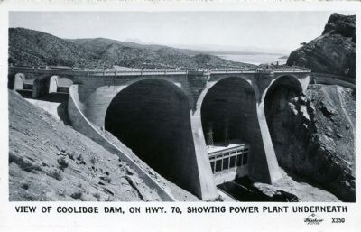 Coolidge Dam image. Click for full size.