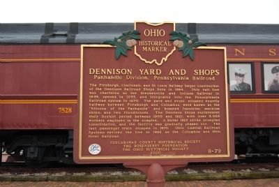 Dennison Yard and Shops Marker image. Click for full size.