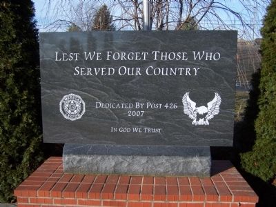 West Liberty Veterans Memorial image. Click for full size.