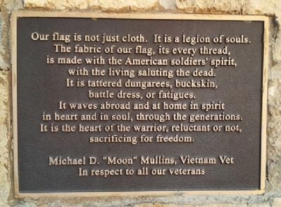 Lt Charles Garrison Veterans Memorial Marker image. Click for full size.