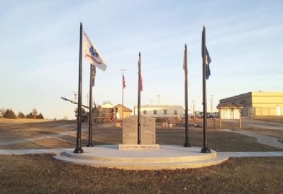 Lt Charles Garrison Veterans Memorial image. Click for full size.