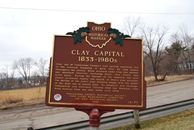 Clay Capital 1833-1980s Marker. Click for full size. Clay Capital 1833-1980s Marker image. Click for full size.