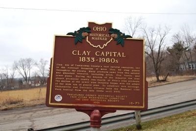 Clay Capital 1833-1980s Marker image. Click for full size.