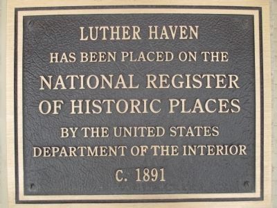 Luther Haven Marker image. Click for full size.