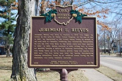 Jeremiah E. Reeves Marker image. Click for full size.