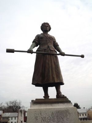 Molly Pitcher image. Click for full size.