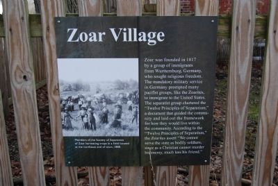 Zoar Village - Panel 1 image. Click for full size.