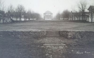 Photo of The Lawn on History Underfoot Marker image. Click for full size.