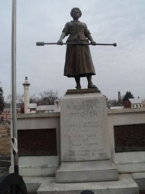 Molly Pitcher image. Click for full size.