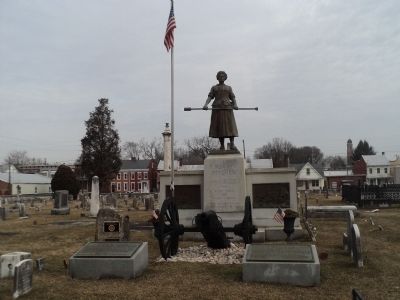 Molly Pitcher Monument image. Click for full size.